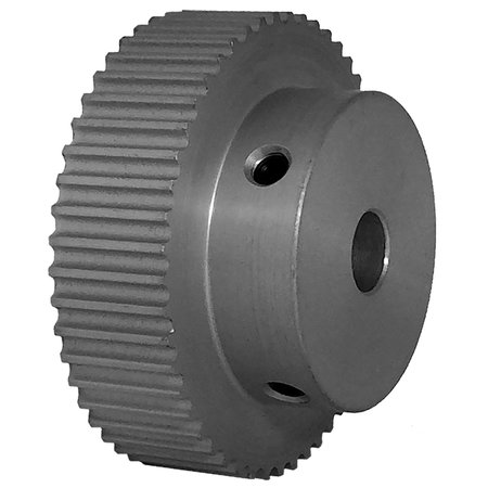 B B MANUFACTURING 50-3P09-6A4, Timing Pulley, Aluminum, Clear Anodized,  50-3P09-6A4